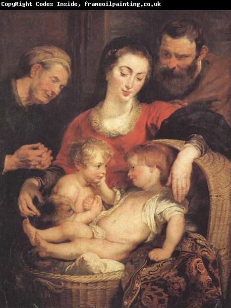 Peter Paul Rubens Holy Family with St.Elizabeth